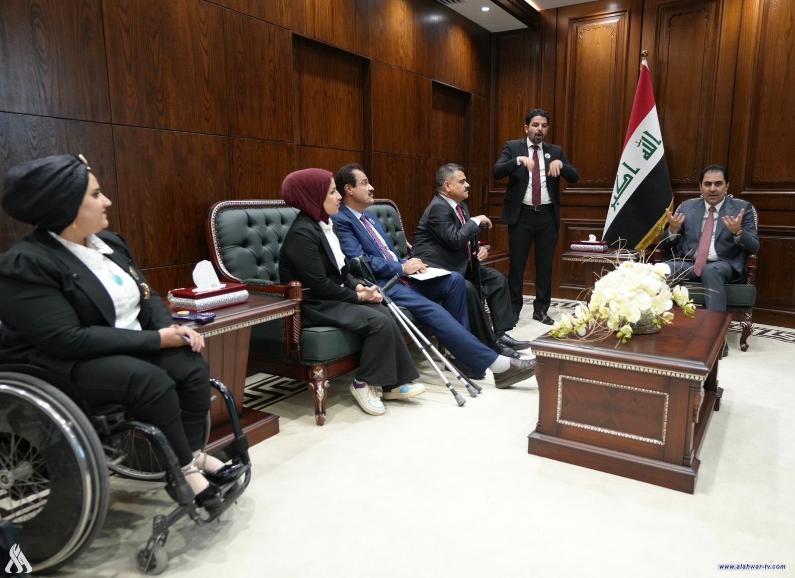 المندلاوي يدعو الحكومة إلى إعادة ارسال مشروع قانون رعاية ذوي الاعاقة